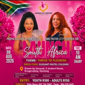 Women Of Purpose- South Africa Launch